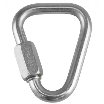 Rock Empire Maillon Delta 8 mm pozinkovaný oceľový spojovací článok – 40 kN skrutkovací konektor