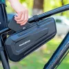 ROCKBROS 1,5L cyklistická taška na hornú rúru vodoodolná pevná rámová taška s reflexným logom