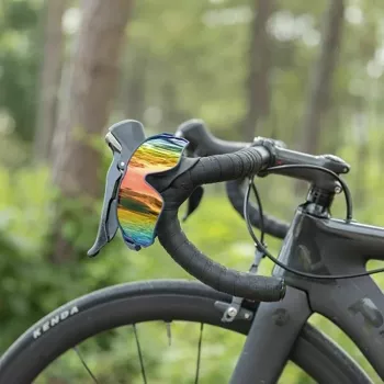 Rockbros 10134PL polarizované cyklistické okuliare - modré a ružové
