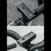 ROCKBROS predné svetlo na bicykel 260 lm s káblom USB-C na USB-A - čierne