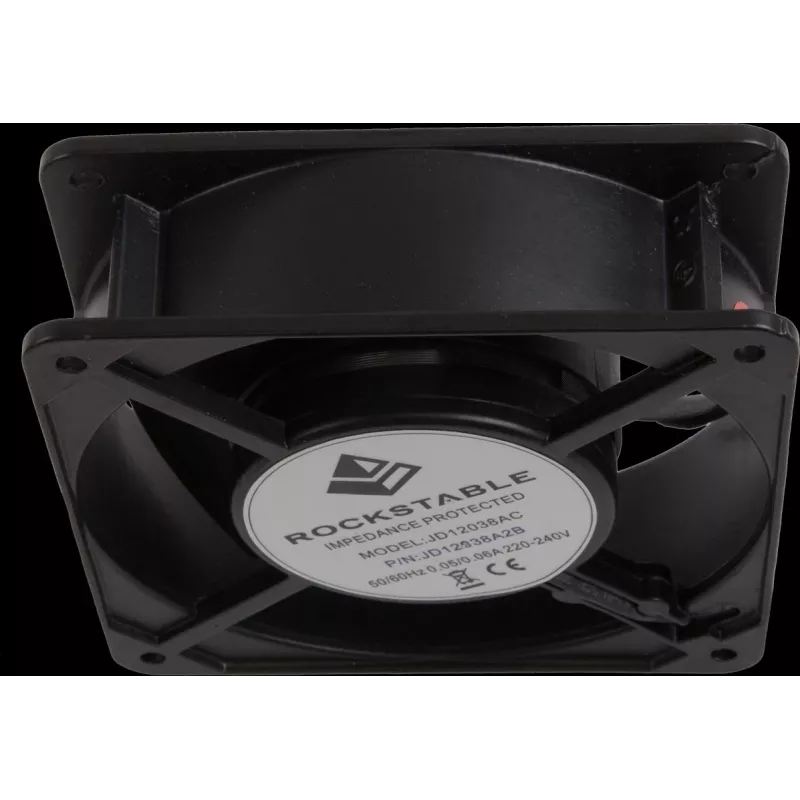 Rockstable 120mm ventilátor - skriňový ventilátor - 112 m³/h - čierny - 1 kus - 610 g (RS19-FT1212)