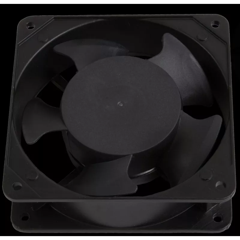 Rockstable 120mm ventilátor - skriňový ventilátor - 112 m³/h - čierny - 1 kus - 610 g (RS19-FT1212)