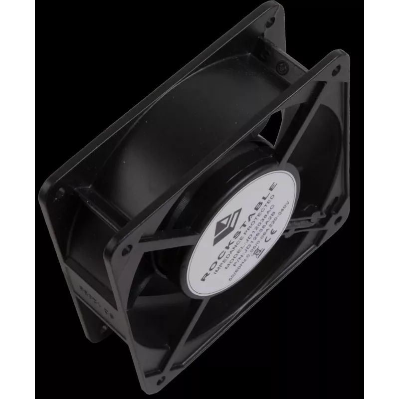 Rockstable 120mm ventilátor - skriňový ventilátor - 112 m³/h - čierny - 1 kus - 610 g (RS19-FT1212)