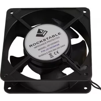 Rockstable 120mm ventilátor - skriňový ventilátor - 112 m³/h - čierny - 1 kus - 610 g (RS19-FT1212)