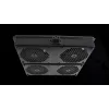 Rockstable 19-palcový Chladiaci prvok – Ventilátorová zásuvka – zabudovaný ventilátor – Oceľ – Čierna – 1 kus – 2,92 kg (RS19-FT68)