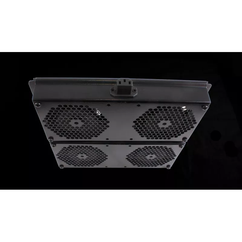 Rockstable 19-palcový Chladiaci prvok – Ventilátorová zásuvka – zabudovaný ventilátor – Oceľ – Čierna – 1 kus – 2,92 kg (RS19-FT68)
