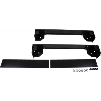 Rockstable 19 palcová výsuvná polica - čierna - SPCC oceľ - 800x800 mm - RS19-PH8810