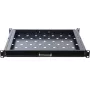 Rockstable 1U 19 palcová výsuvná polica - polica - SPCC oceľ - čierna - 1 kus - 3,45 kg (RS19-UH66)