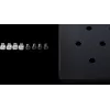 Rockstable RS19-FH69 1U 19-palcová polica, oceľ, čierna