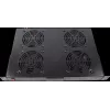 Rockstable 1U 19-palcová Vetracia jednotka do racku - Chladiaci ventilátor - Zabudovaný axiálny ventilátor - 440 m³/h - Oceľ - Čierna - 1 kus (RS19-FT1U4TM)