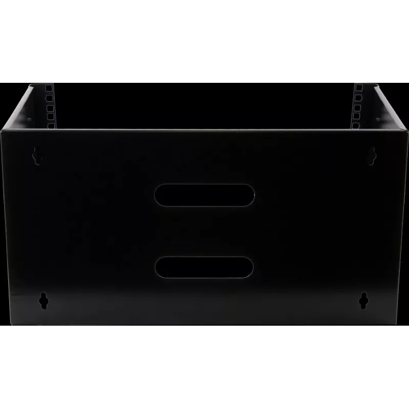 Rockstable 6U 19 inch nástenný montážny rám - montážna sada - SPCC oceľ - čierna - 1 kus - 3,86 kg (RS19-WMB6)