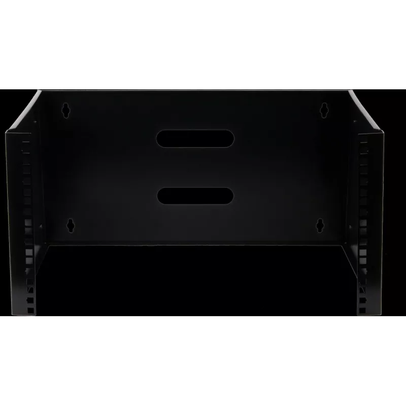 Rockstable 6U 19 inch nástenný montážny rám - montážna sada - SPCC oceľ - čierna - 1 kus - 3,86 kg (RS19-WMB6)