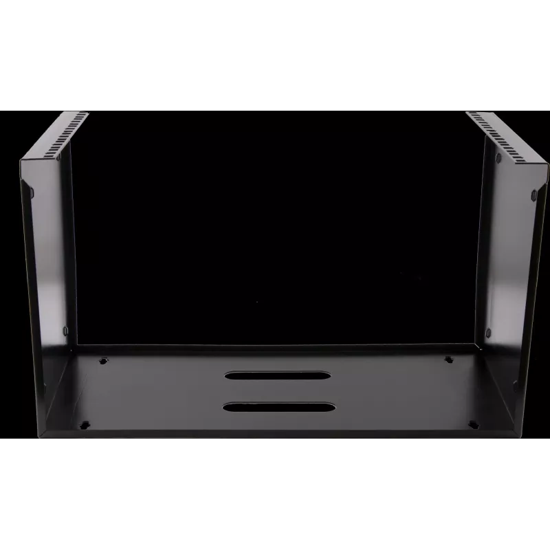 Rockstable 6U 19 inch nástenný montážny rám - montážna sada - SPCC oceľ - čierna - 1 kus - 3,86 kg (RS19-WMB6)