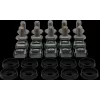 Rockstable M6 Phillips sada skrutiek - rackmontáž - strieborná - 10 ks (RS19-M611)