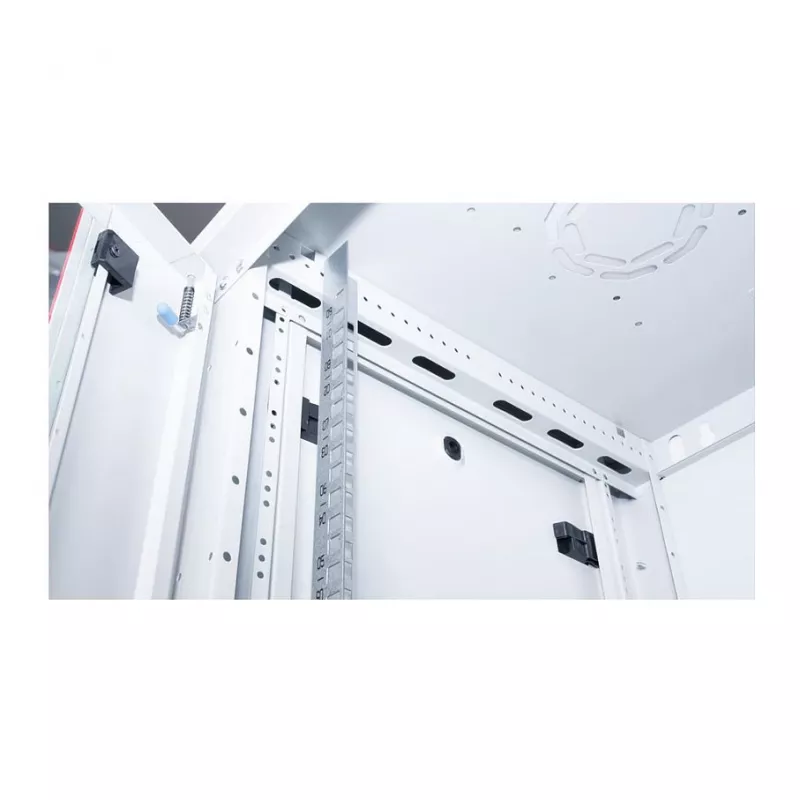 ROLINE 19-palcová nástenná skriňa Basic Plus 9U, 600x450 mm (ŠxH), sivá