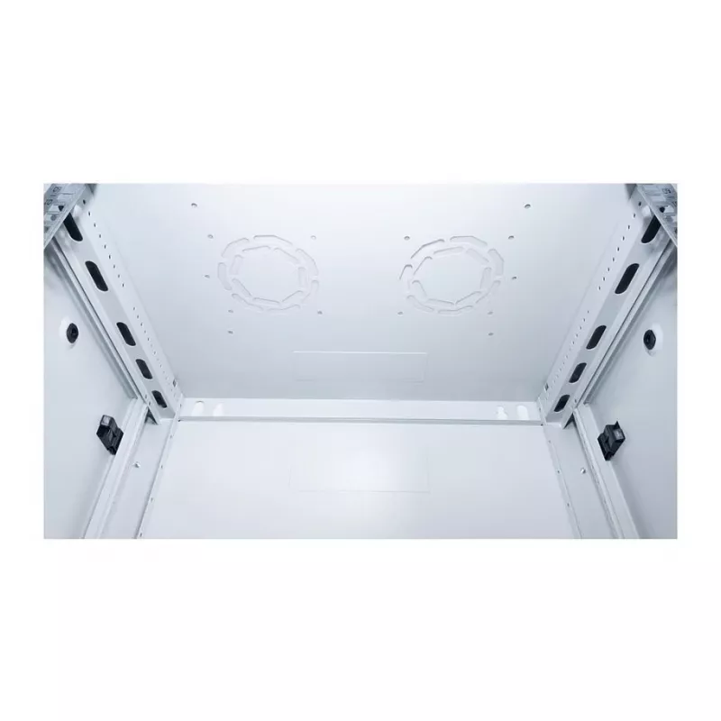 ROLINE 19-palcová nástenná skriňa Basic Plus 9U, 600x450 mm (ŠxH), sivá