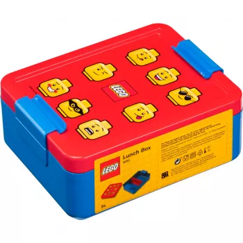 ROOM COPENHAGEN LEGO Desiatový box Iconic Classic Červený/Modrý 1,2L