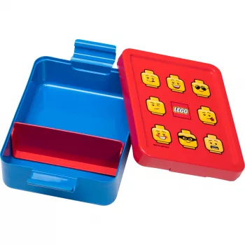 ROOM COPENHAGEN LEGO Desiatový box Iconic Classic Červený/Modrý 1,2L