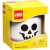 ROOM COPENHAGEN LEGO Storage Head Skeleton, Small (biela/čierna)