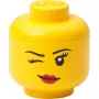 Room Copenhagen LEGO Storage Head Whinky Mini žltá