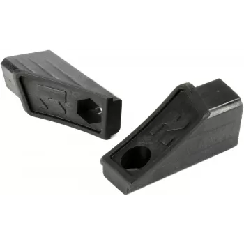 Root Industries Deck Rear Plugs - čierne nylonové záslepky koncov riadidiel pre stunt skúter (pár)