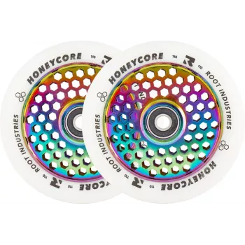 Root Industries Honeycore kolieska biela 110mm zlatá
