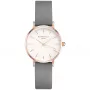 ROSEFIELD dámske hodinky 26WGR-264 - 26mm ružové zlato ušľachtilá oceľ, krémovo biely ciferník, quartz
