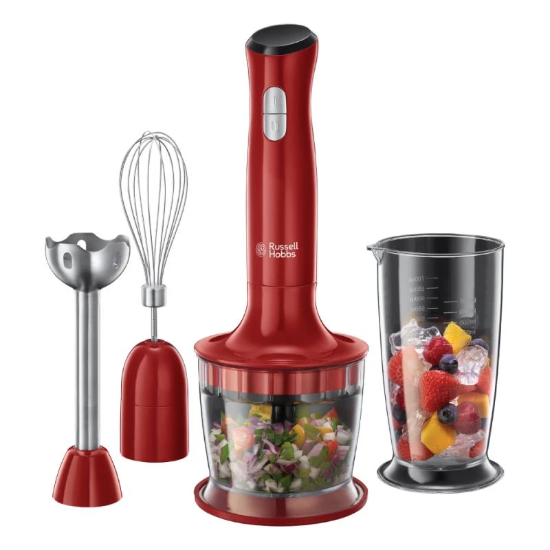 Russell Hobbs Desire 3-in-1 tyčový mixér Red 24700-56