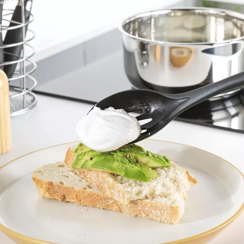 Russell Hobbs RH03026EU7 5-dielna súprava kuchynského náčinia s otočným stojanom, čierna a strieborná