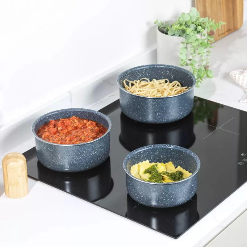 Russell Hobbs RH03294EU7 Nightfall 4-dielna súprava hrncov Smart Clip