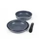 Russell Hobbs RH03297 Nightfall Stone 4-dielna súprava panvíc Smart Clip
