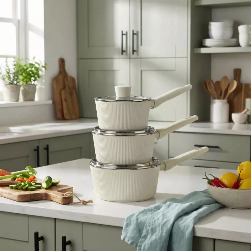 Russell Hobbs RH03867C Cote 18 cm kastról, krémový