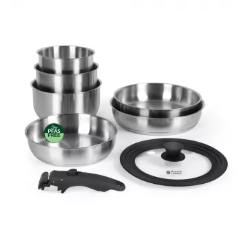 Russell Hobbs RH04041 nerezová 8-dielna sada riadu Smart Clip