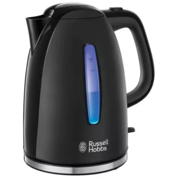 Russell Hobbs Textures Plus 22591-70 elektrická kanvica, 1,7L, 2400W, čierna štruktúrovaná & vysoký lesk