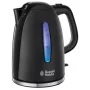 Russell Hobbs Textures Plus 22591-70 elektrická kanvica, 1,7L, 2400W, čierna štruktúrovaná & vysoký lesk