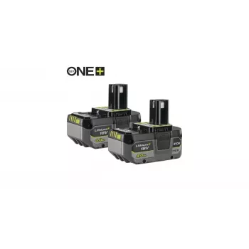 RYOBI 2x 4,0Ah Lithium+ 18V ONE+ akumulátorový balík RB1840X2