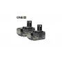 RYOBI 2x 4,0Ah Lithium+ 18V ONE+ akumulátorový balík RB1840X2