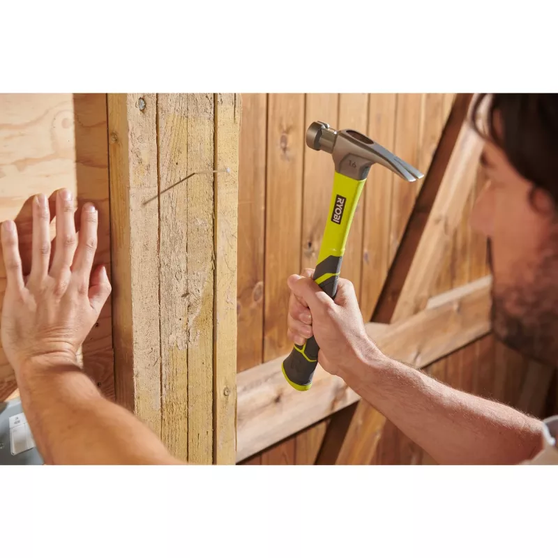 RYOBI kladivo RH16FSS (zelená/sivá, magnetický držiak na klince)