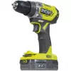 RYOBI ONE+ 18V aku príklepová vŕtačka R18PD5-220S, 2x 2,0Ah Li-Ion akumulátory
