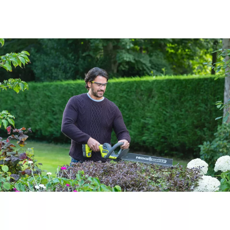 RYOBI ONE+ akumulátorové nožnice na živý plot RY18HT45A-0, 18 V (zelená/čierna, iba zariadenie)