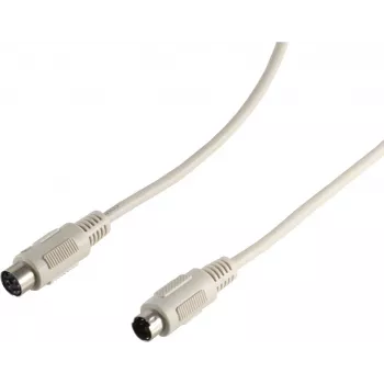 S CONN MAXIMUM CONNECTIVITY ShiverPeaks PS/2 predlžovací kábel, 6-pol Mini DIN konektor samec na konektor samica, 3,0 m, čierny 78106-3