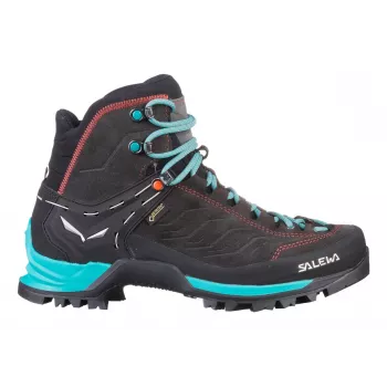 Salewa MTN Trainer Mid GTX dámske čierna, modrá