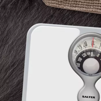 Salter 484 WFEU12 osobná váha so zväčšovacím sklom, kompaktná mechanická váha