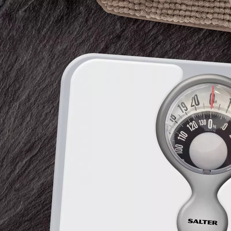 Salter 484 WFEU12 osobná váha so zväčšovacím sklom, kompaktná mechanická váha
