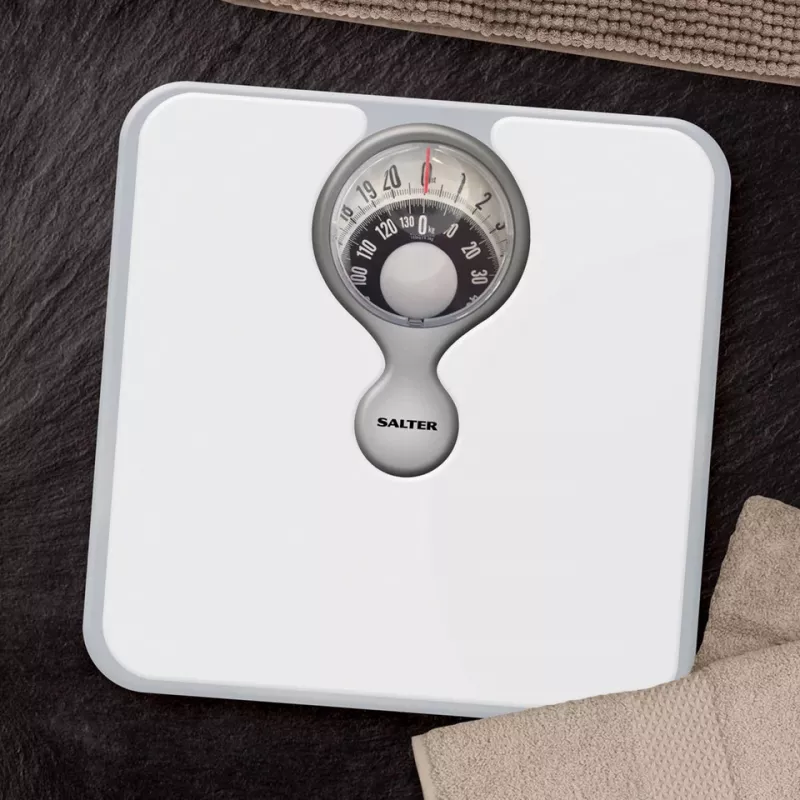 Salter 484 WFEU12 osobná váha so zväčšovacím sklom, kompaktná mechanická váha