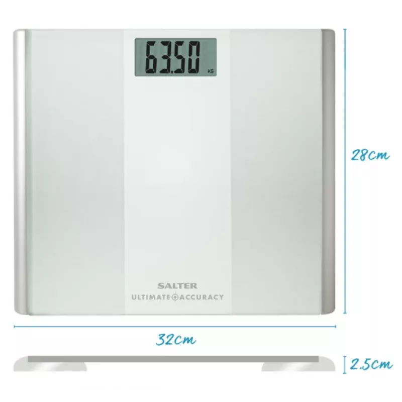 Salter 9009 WFEU12 Ultimate Accuracy elektronická osobná váha, biela