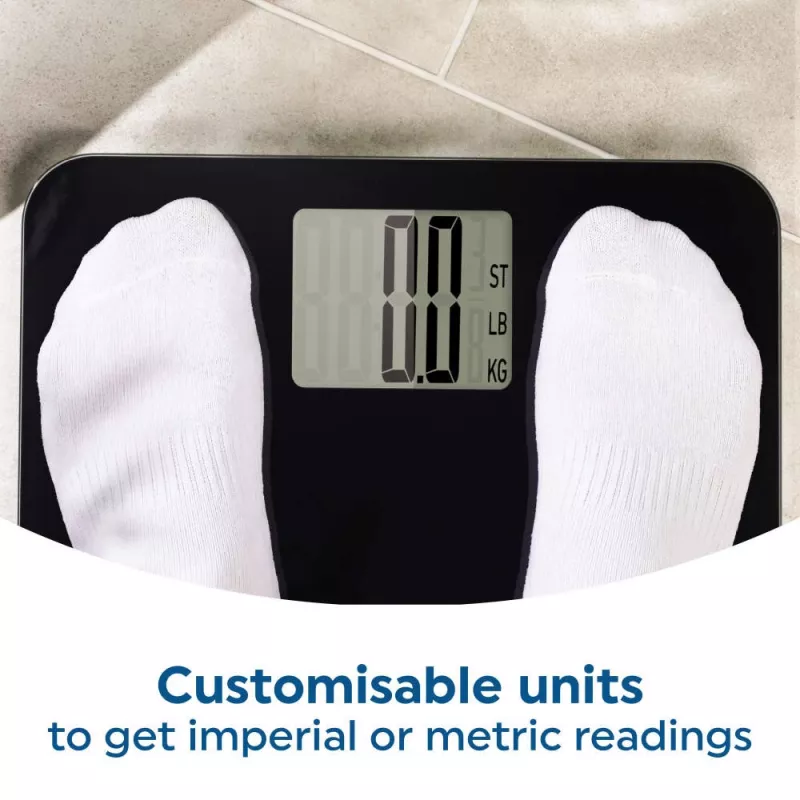 Salter 9049 BK3RCEU16 Max osobná váha, čierna