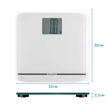 Salter 9075 WFEU12 Max elektronická osobná váha, biela
