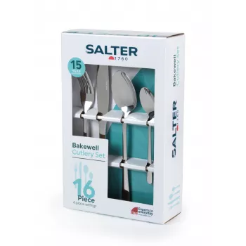 Salter BW065272EU7 Bakewell 16-dielna sada príborov