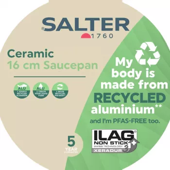 Salter BW12877AS Keramický kastról, 16 cm